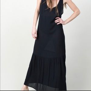 Mara Hoffman swim black sundress cover up